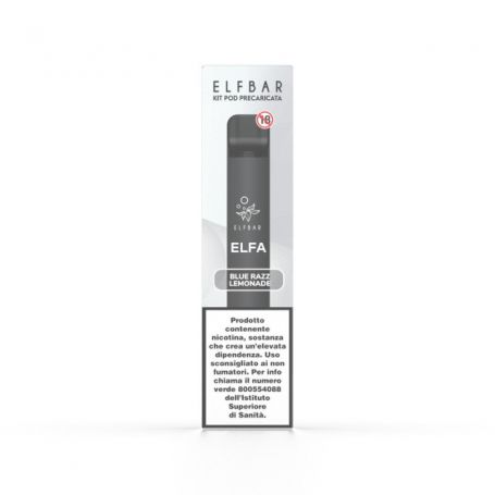 ELFA - STARTER KIT 500 mAh + RICARICA - BLUE RAZZ LEMONADE