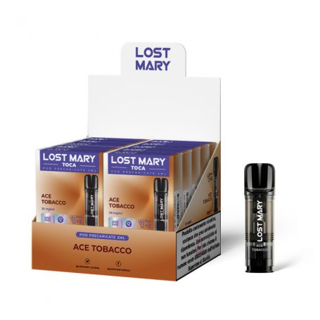 LOST MARY - TOCA AIR - RICARICHE USA E GETTA - ACE TOBACCO
