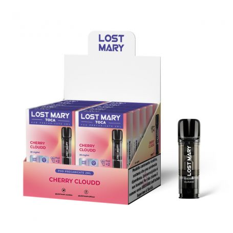 LOST MARY - TOCA AIR - RICARICHE USA E GETTA - CHERRY CLOUD