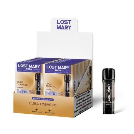 LOST MARY - TOCA AIR - RICARICHE USA E GETTA - CUBA TOBACCO