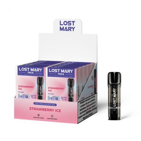 LOST MARY - TOCA AIR - RICARICHE USA E GETTA - STRAWBERRY ICE
