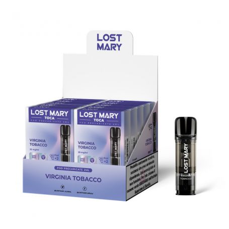 LOST MARY - TOCA AIR - RICARICHE USA E GETTA - VIRGINIA TOBACCO