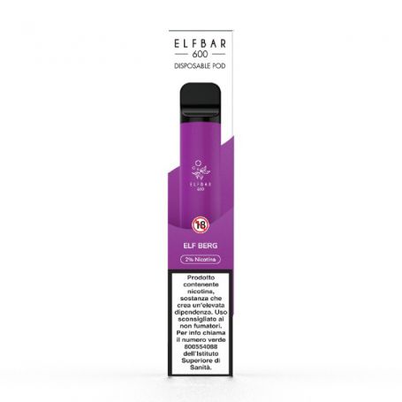 ELFBAR E600 - POD USA E GETTA - GRAPE