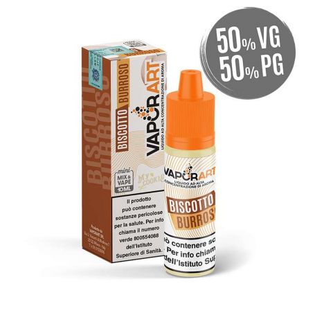 VAPORART - Mini Mix&Vape 10ml - BISCOTTO BURROSO