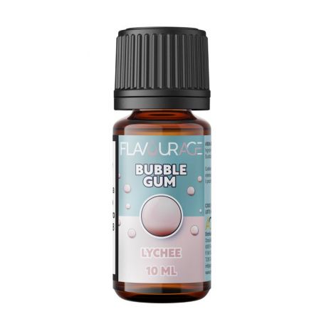 FLAVOURAGE - Aroma 10ml Concentrato - LYCHEE - BUBBLE GUM