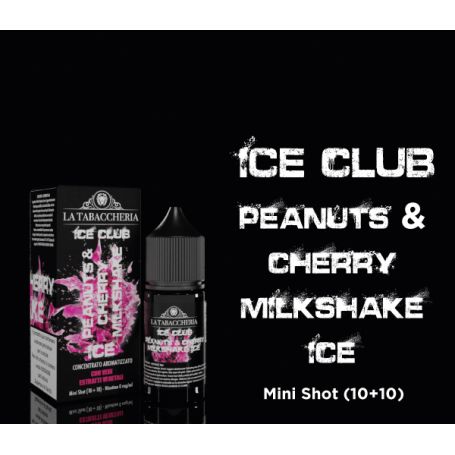 LA TABACCHERIA - Mini Mix&Vape 10ml - PEANUTS & CHERRY MILKSHAKE ICE - Ice Club