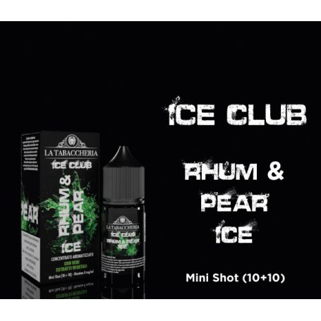LA TABACCHERIA - Mini Mix&Vape 10ml - RHUM & PEAR ICE - Ice Club