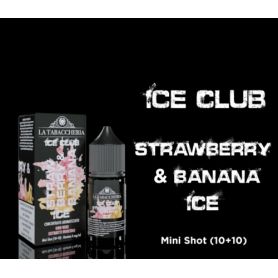 LA TABACCHERIA - Mini Mix&Vape 10ml - STRAWBERRY & BANANA ICE - Ice Club