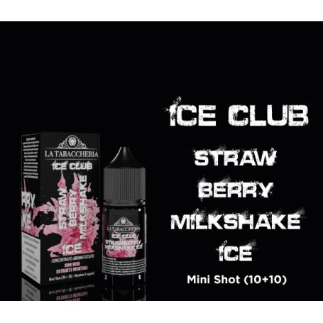 LA TABACCHERIA - Mini Mix&Vape 10ml - STRAWBERRY MILKSHAKE ICE - Ice Club
