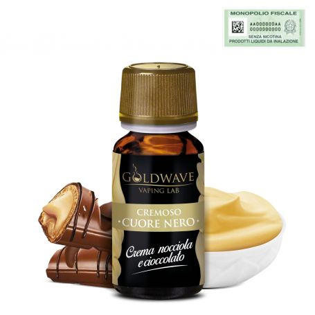 GOLDWAVE - Aroma 10ml Concentrato - CUORE NERO