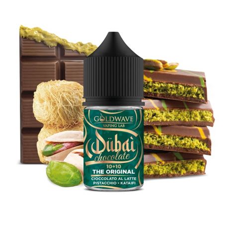 GOLDWAVE - Mini Mix&Vape 10ml - THE ORIGINAL - Dubai Chocolate