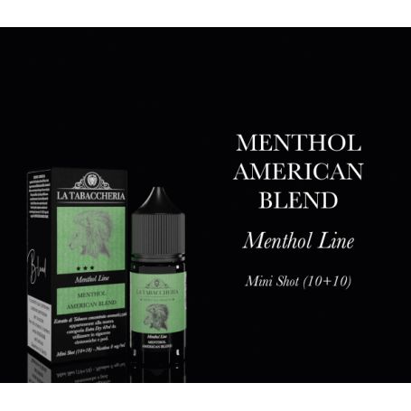 LA TABACCHERIA - Mini Mix&Vape 10ml - MENTHOL AMERICAN BLEND EXTRA DRY 4 POD - Menthol Line