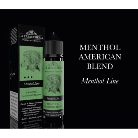 LA TABACCHERIA - Mix&Vape 20ml - MENTHOL AMERICAN BLEND EXTRA DRY 4 POD - Menthol Line