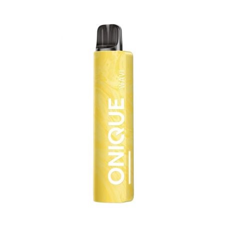 ONIQUE - WAVI Starter Kit 800mAh - YELLOW + PINEAPPLE ICE 20mg/ml