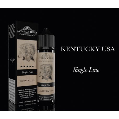 LA TABACCHERIA - Mix&Vape 20ml - KENTUCKY USA EXTRA DRY 4 POD - Single Line