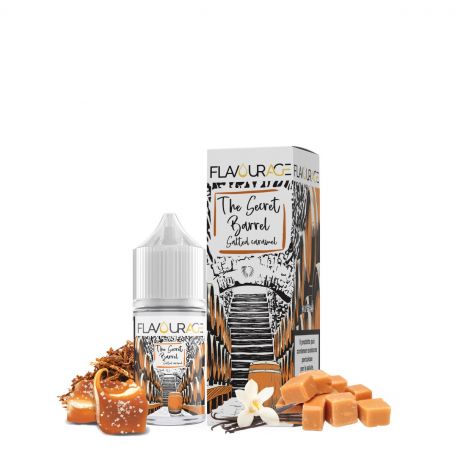 FLAVOURAGE - Mini Mix&Vape 10ml - THE SECRET BARREL SALTED CARAMEL - Premium