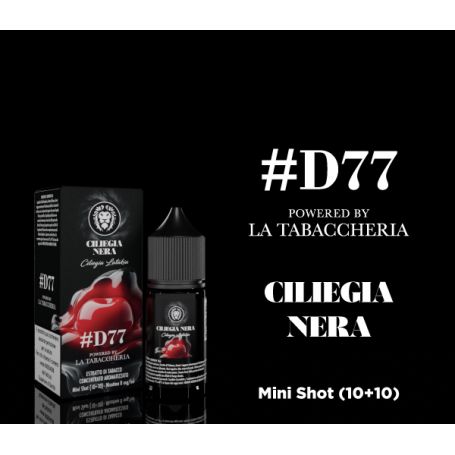 LA TABACCHERIA - Mini Mix&Vape 10ml - CILIEGIA NERA - LINEA -D77