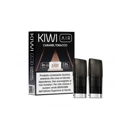 KIWI AIR - Pod precaricate CARAMEL TOBACCO