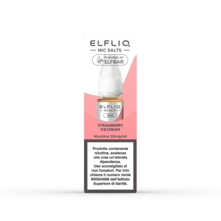 Elfliq 10ml - STRAWBERRY ICE CREAM