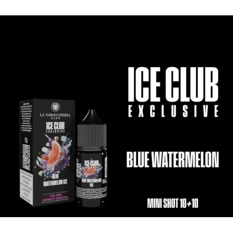 LA TABACCHERIA - Mini Mix&Vape 10ml - BLUE WATERMELON ICE - Ice Club Exclusive