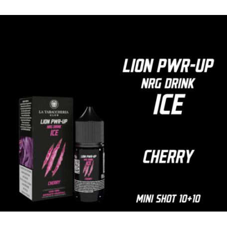 LA TABACCHERIA - Mini Mix&Vape 10ml - CHERRY - Lion PWR-UP NRG Drink Ice