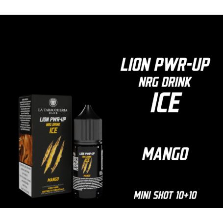 LA TABACCHERIA - Mini Mix&Vape 10ml - MANGO - Lion PWR-UP NRG Drink Ice