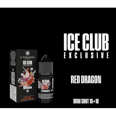 LA TABACCHERIA - Mini Mix&Vape 10ml - RED DRAGON ICE - Ice Club Exclusive