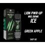 LA TABACCHERIA - Mix&Vape 20ml - GREEN APPLE - Lion PWR-UP NRG Drink Ice