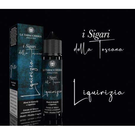 LA TABACCHERIA - Mix&Vape 20ml - SIGARO LIQUIRIZIA - I Sigari della Toscana