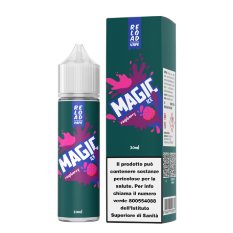 RELOAD VAPE - Mix&Vape 20ml - RASPBERRY ICE - Magic