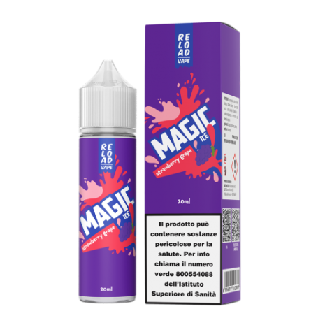 RELOAD VAPE - Mix&Vape 20ml - STRAWBERRY GRAPE ICE - Magic