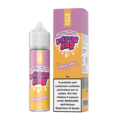 RELOAD VAPE - Mix&Vape 20ml - TRIPLE APPLE ICE - Vaporbar