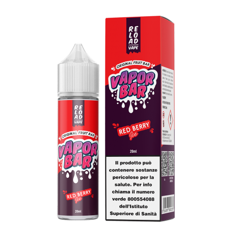 RELOAD VAPE - Mix&Vape 20ml - RED BERRY ICE - Vaporbar