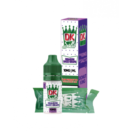 DK SALTS 10ml - DRAGON RAZZ GRAPE
