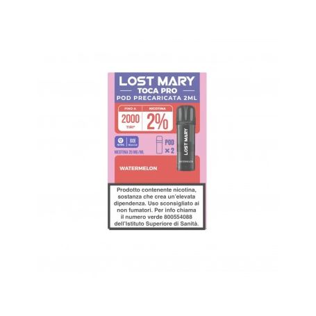 LOST MARY - TOCA PRO - RICARICHE USA E GETTA - WATERMELON