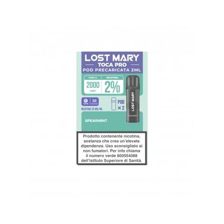 LOST MARY - TOCA PRO - RICARICHE USA E GETTA - SPEARMINT