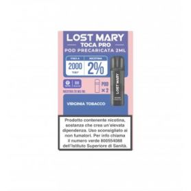LOST MARY - TOCA PRO - RICARICHE USA E GETTA - VIRGINIA TOBACCO