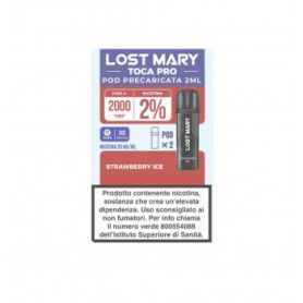 LOST MARY - TOCA PRO - RICARICHE USA E GETTA - STRAWBERRY ICE