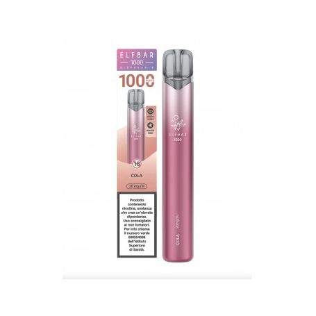 ELFBAR EB1000 - POD USA E GETTA - COLA