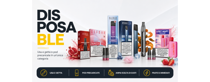 Dispositivi e Pod Precaricate | GLOBALVAPE