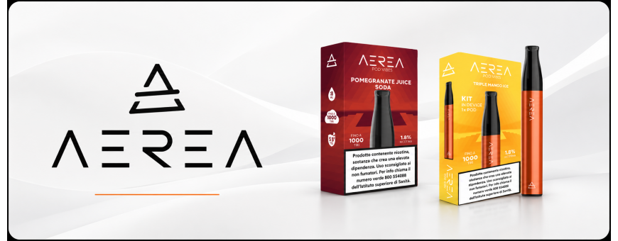 AEREA VIBE – Starter Kit 550mAh e Pod Precaricate 2ml